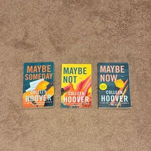 Colleen Hoover Maybe Someday Book Set - Maybe Someday, Maybe Not, Maybe Now
